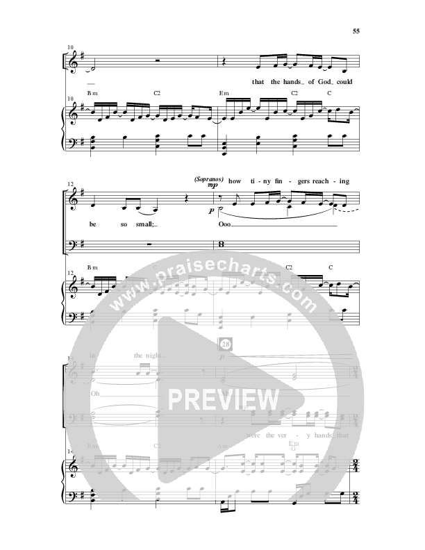 Fantasia Noel (11 Song Collection) Song 5 (Piano SATB) (Word Music Choral)