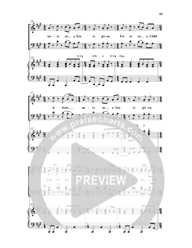 Fantasia Noel (11 Song Collection) Song 6 (Piano SATB) (Word Music Choral)