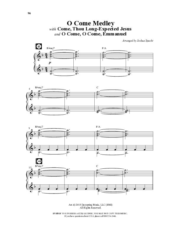Fantasia Noel (11 Song Collection) Song 7 (Piano SATB) (Word Music Choral)
