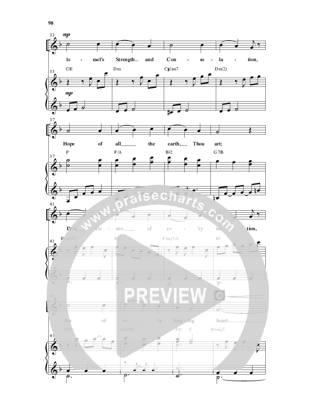 Fantasia Noel (11 Song Collection) Song 7 (Piano SATB) (Word Music Choral)