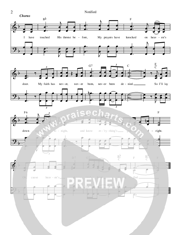 Notified Lead Sheet (Mike Bowling / Kelly Bowling)