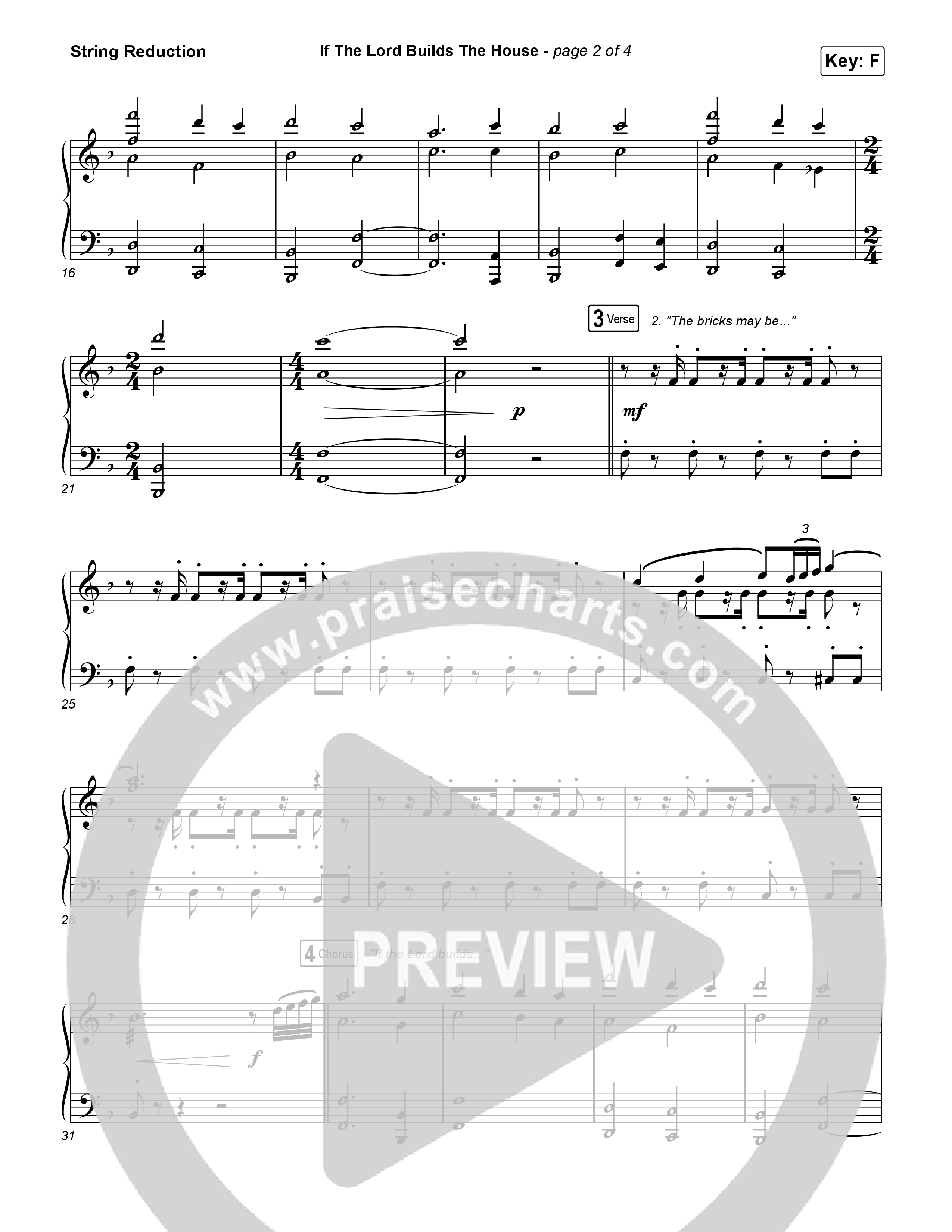 If The Lord Builds The House (Worship Choir SAB) String Reduction (Hope Darst / Jon Reddick / Arr. Mason Brown)