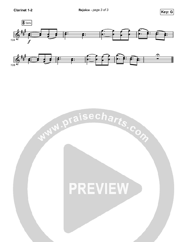 Rejoice (Worship Choir SAB) Sheet Music PDF (Keith & Kristyn