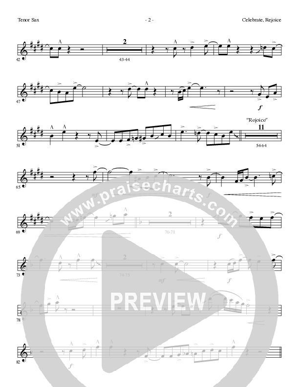 Celebrate Rejoice with O Come O Come Emmanuel (Choral Anthem SATB) Tenor Sax/Baritone T.C. (Lillenas Choral / Arr. Mike Speck / Arr. Tim Parton / Orch. Cliff Duren)