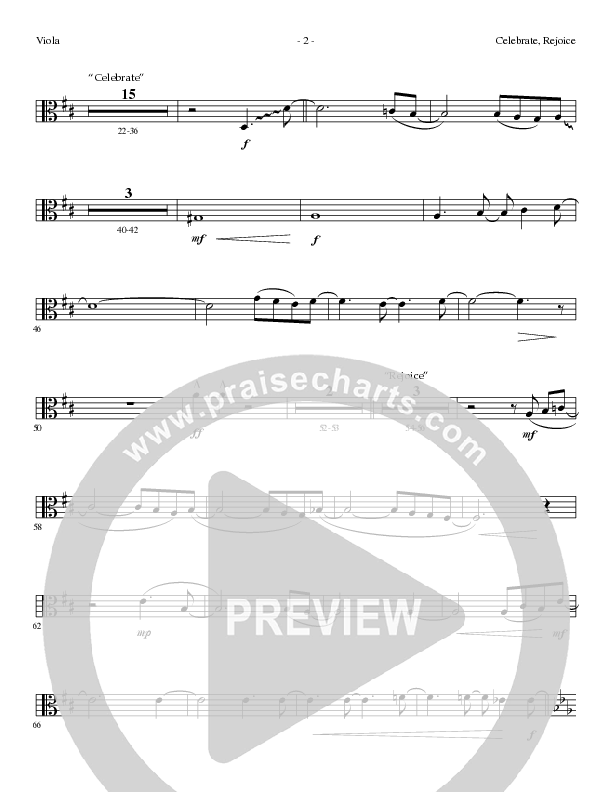 Celebrate Rejoice with O Come O Come Emmanuel (Choral Anthem SATB) Viola (Lillenas Choral / Arr. Mike Speck / Arr. Tim Parton / Orch. Cliff Duren)