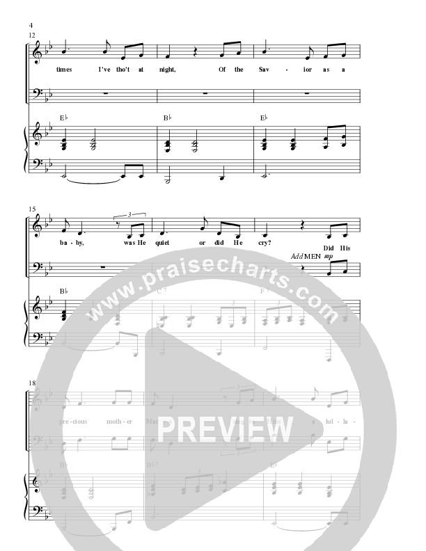 Was He Quiet Or Did He Cry with Away In A Manger (Choral Anthem SATB) Anthem (SATB/Piano) (Lillenas Choral / Arr. Steve Mauldin)