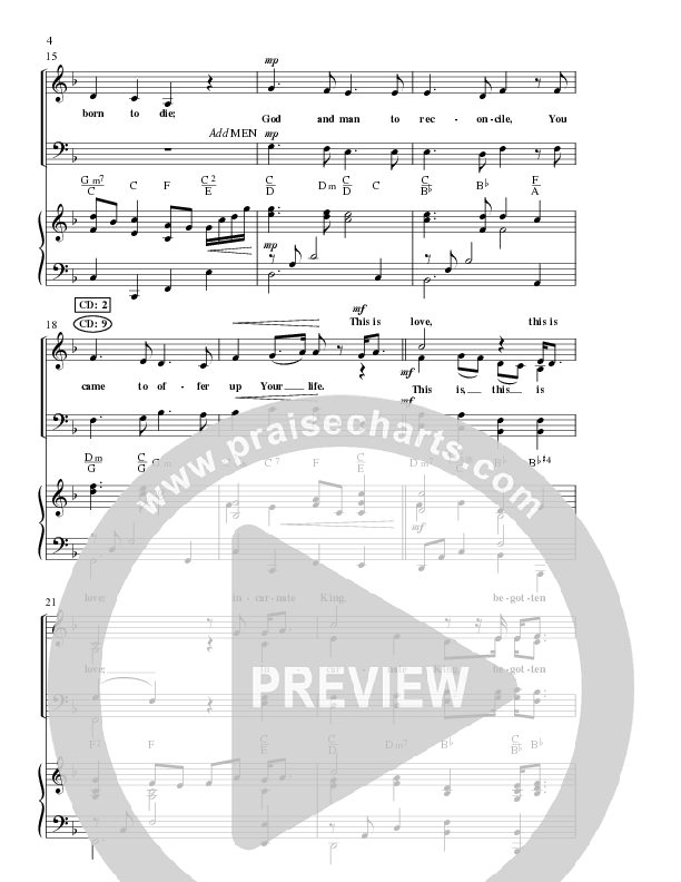 This Is Love (with Come Thou Long Expected Jesus) (Choral Anthem SATB) Anthem (SATB/Piano) (Lillenas Choral / Arr. Marty Parks)