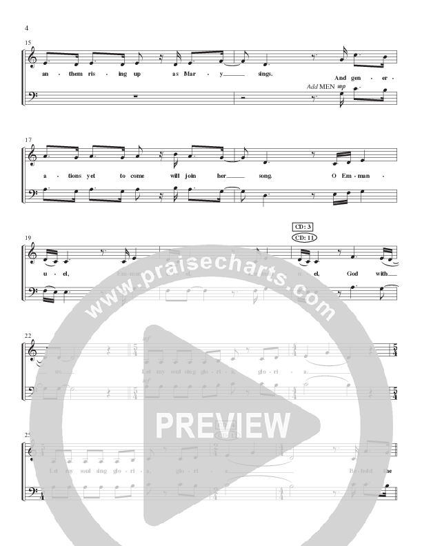 Let My Soul Sing (Gloria) (Choral Anthem SATB) Choir Vocals (SATB) (Lillenas Choral / Arr. Phil Nitz)