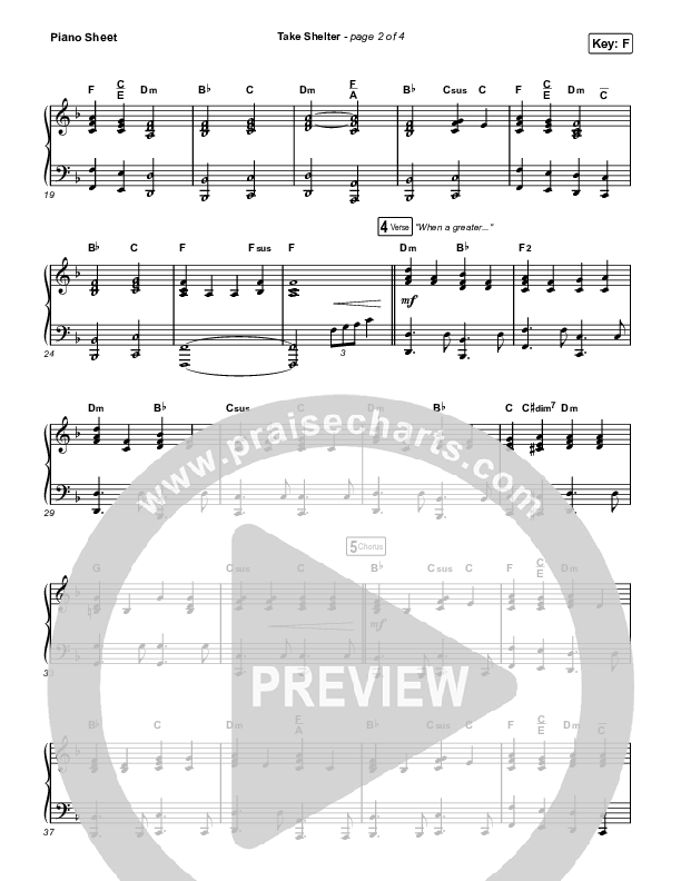 Take Shelter (Sing It Now SATB) Piano Sheet (Keith & Kristyn Getty / Skye Peterson / Arr. Mason Brown)
