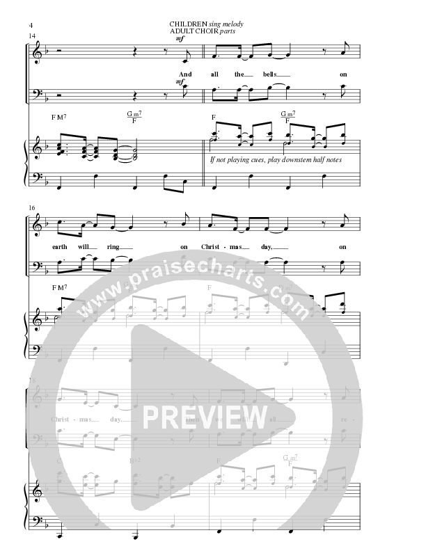 On Christmas Day (Choral Anthem SATB) Anthem (SATB/Piano) (Lillenas Choral / Arr. Marty Parks)