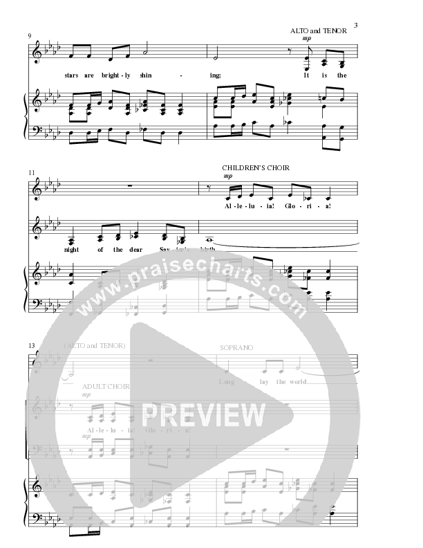 O Holy Night with Behold This Holy Night (Choral Anthem SATB) Anthem (SATB/Piano) (Lillenas Choral / Arr. David Clydesdale)