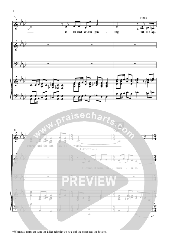 O Holy Night with Behold This Holy Night (Choral Anthem SATB) Anthem (SATB/Piano) (Lillenas Choral / Arr. David Clydesdale)