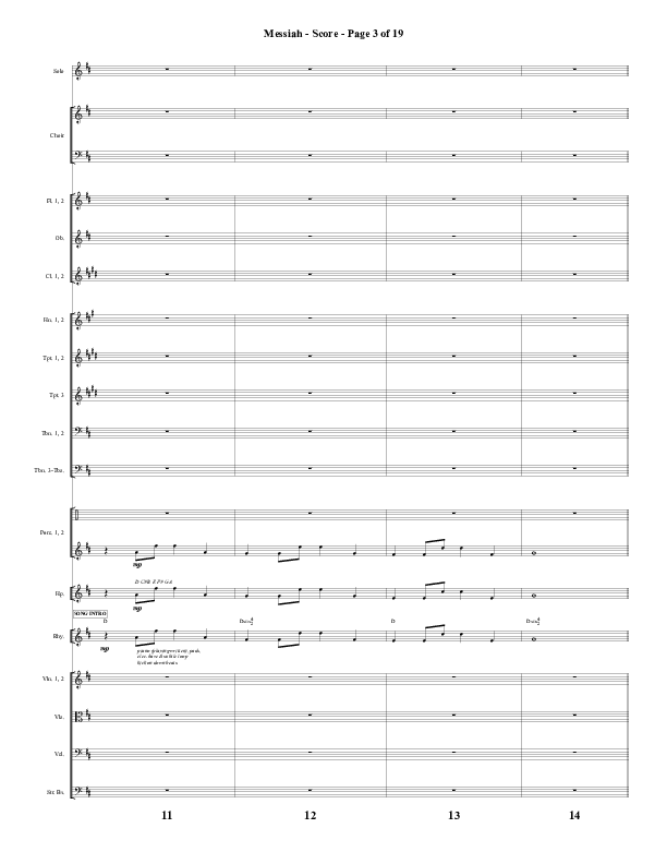 Messiah (Choral Anthem SATB) Conductor's Score (Word Music Choral / Arr. Cliff Duren)