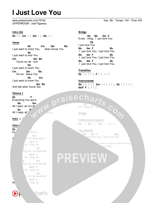 Holy Spirit (We Love You) Sheet Music PDF (UPPERROOM / Joel Figueroa) -  PraiseCharts