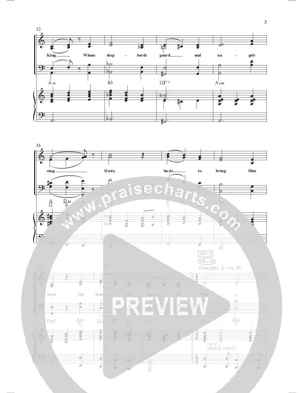 King Jesus Is His Name with What Child Is This (Choral Anthem SATB) Anthem (SATB/Piano) (Lillenas Choral / Arr. Mike Speck / Arr. Tim Parton)