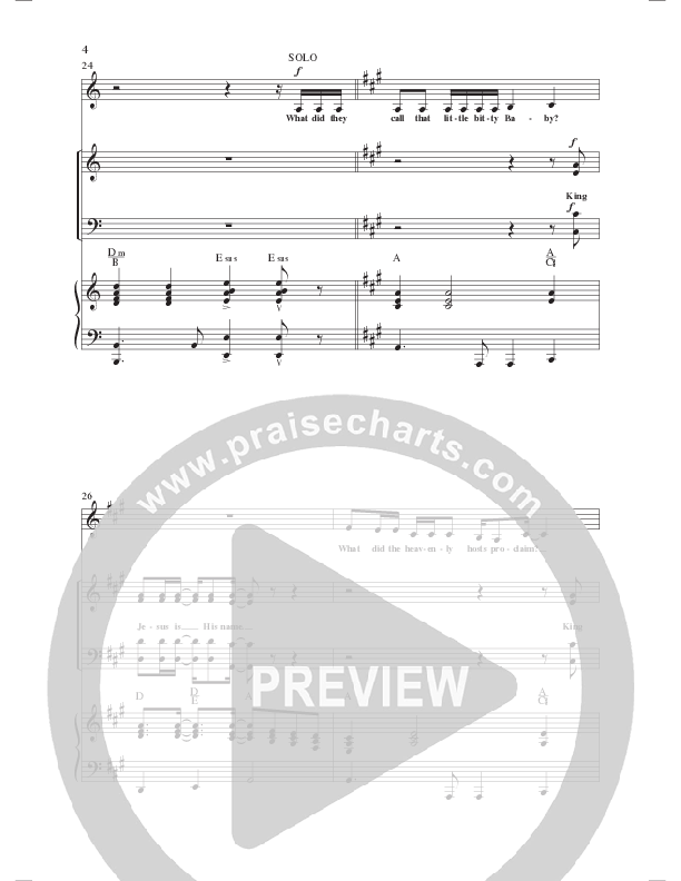King Jesus Is His Name with What Child Is This (Choral Anthem SATB) Anthem (SATB/Piano) (Lillenas Choral / Arr. Mike Speck / Arr. Tim Parton)