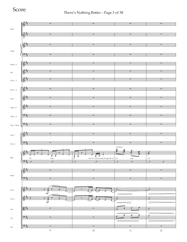 There’s Nothing Better (Choral Anthem SATB) Orchestration (The Brooklyn Tabernacle Choir / TaRanda Greene / Arr. Carol Cymbala / Orch. Jim Hammerly)