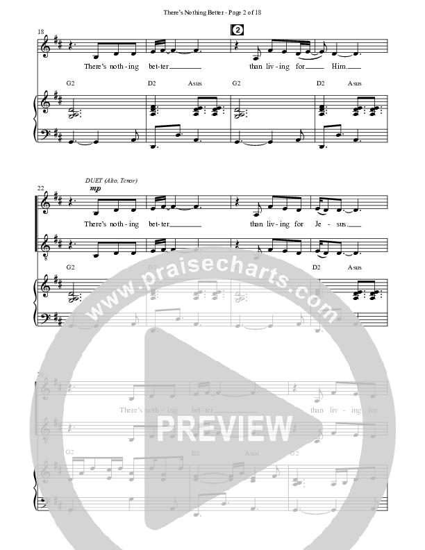 There’s Nothing Better (Choral Anthem SATB) Anthem (SATB/Piano) (The Brooklyn Tabernacle Choir / TaRanda Greene / Arr. Carol Cymbala / Orch. Jim Hammerly)
