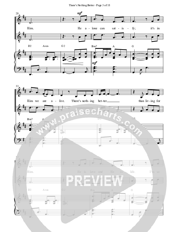 There’s Nothing Better (Choral Anthem SATB) Anthem (SATB/Piano) (The Brooklyn Tabernacle Choir / TaRanda Greene / Arr. Carol Cymbala / Orch. Jim Hammerly)