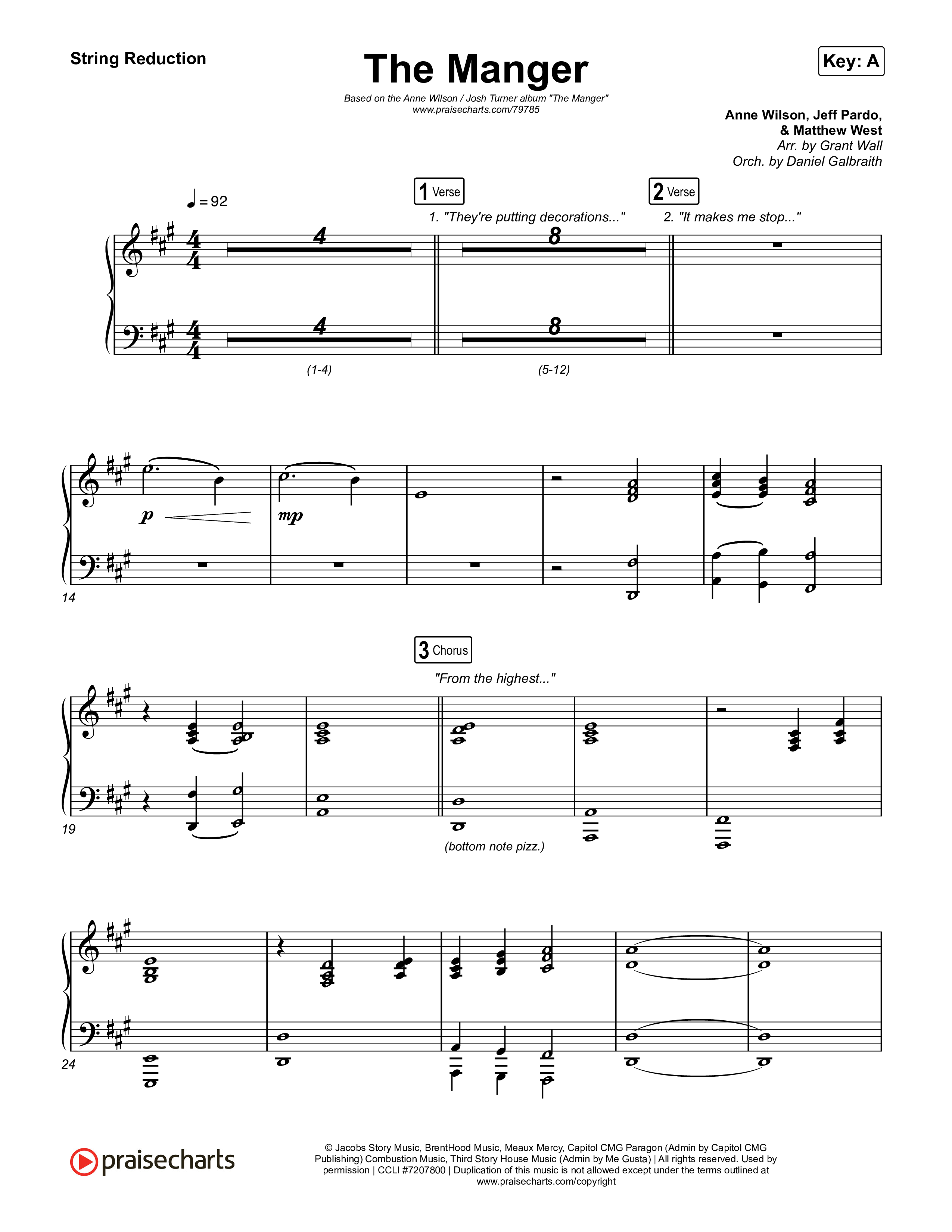 The Manger String Reduction (Anne Wilson)