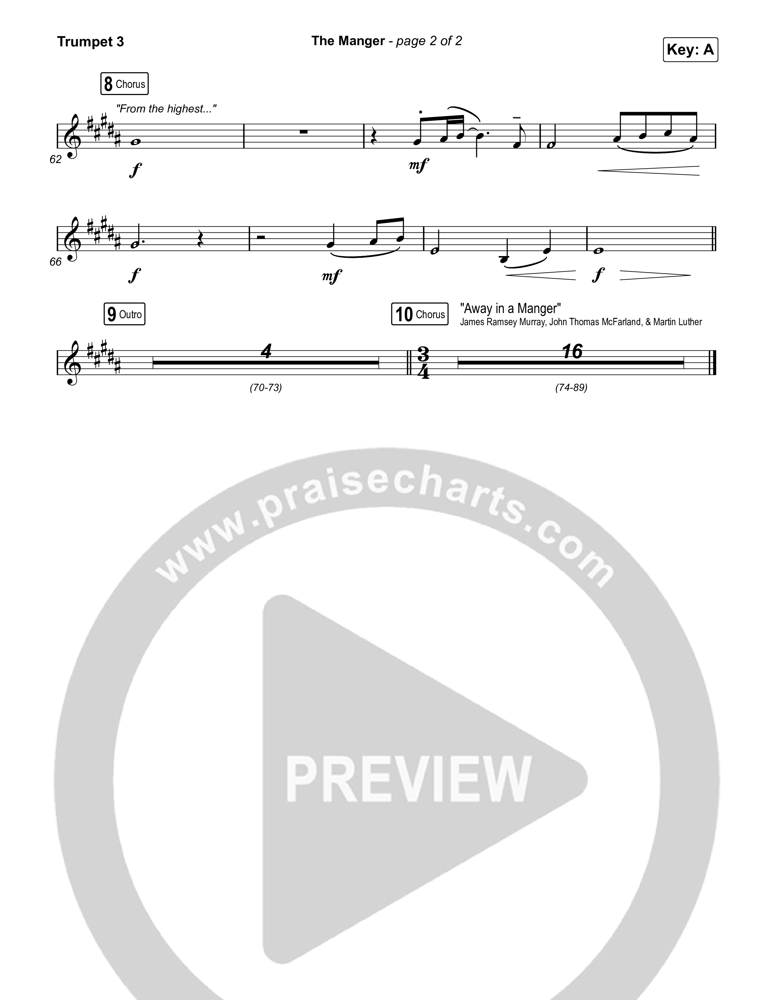 The Manger Trumpet 3 (Anne Wilson)