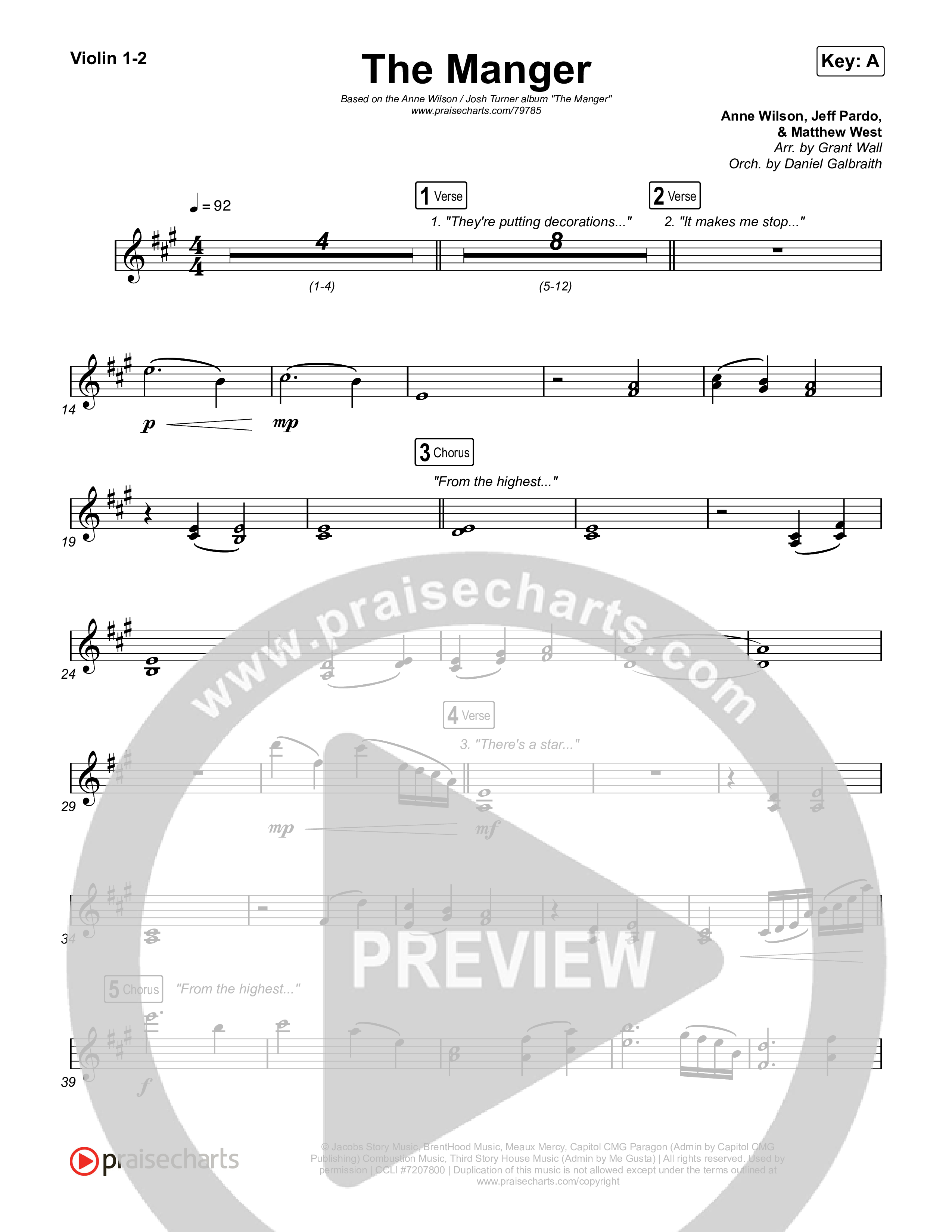 The Manger String Pack (Anne Wilson)