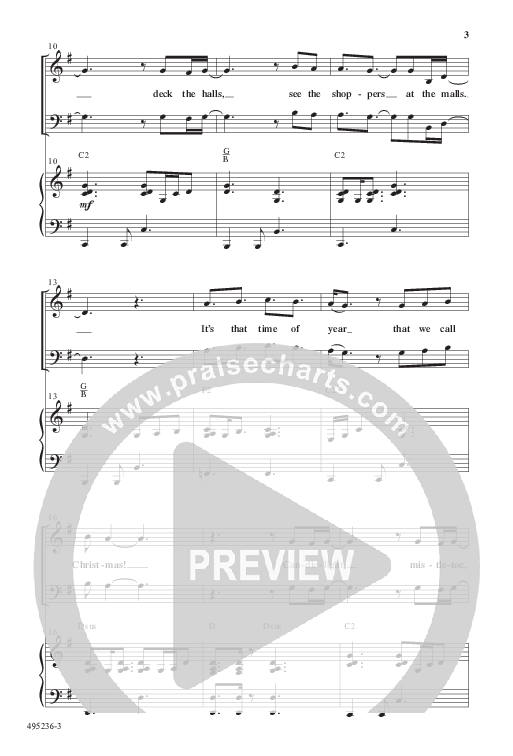 Christmas All Over The World (Choral Anthem SATB) Anthem (SATB/Piano) (Word Music Choral / Arr. Daniel Semsen)