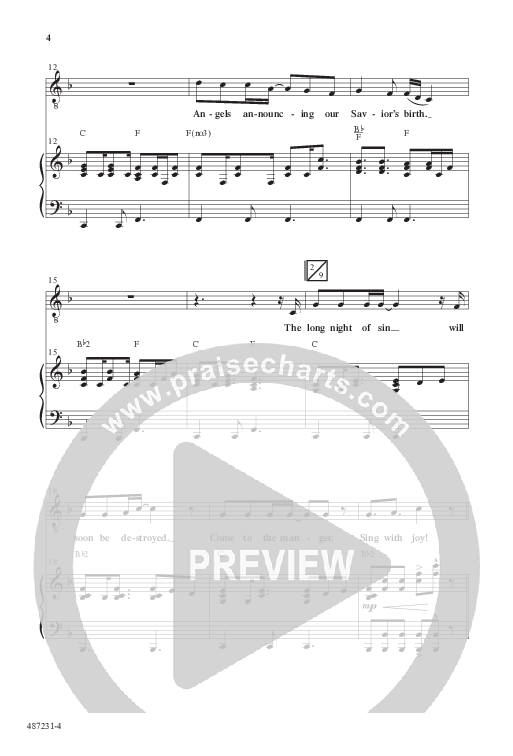 Dance In The Dawn (Choral Anthem SATB) Anthem (SATB/Piano) (Word Music Choral / Arr. Cliff Duren)
