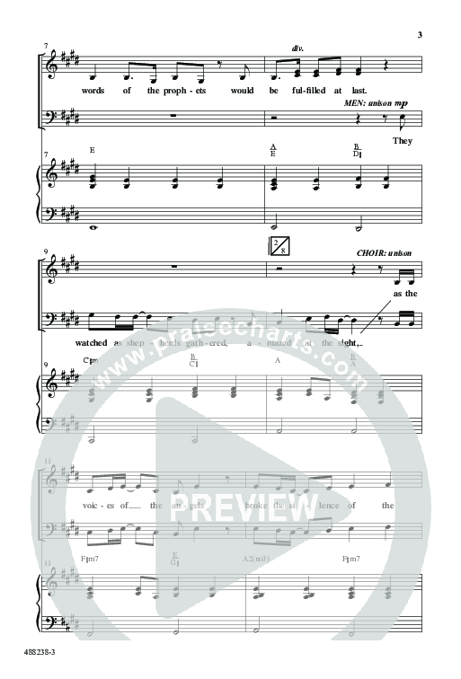 Glory To God (Choral Anthem SATB) Anthem (SATB/Piano) (Word Music Choral / Arr. Marty Hamby)