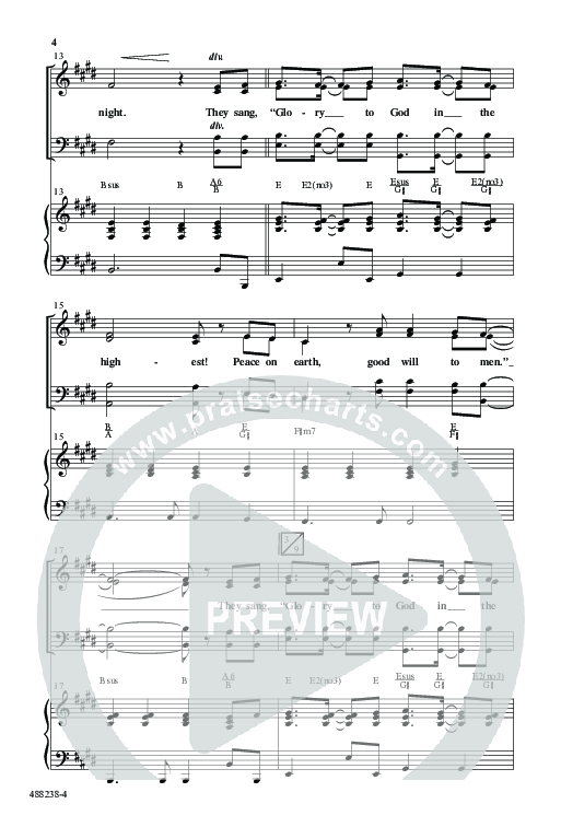 Glory To God (Choral Anthem SATB) Anthem (SATB/Piano) (Word Music Choral / Arr. Marty Hamby)