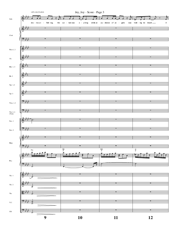 Joy Joy (Choral Anthem SATB) Conductor's Score (Word Music Choral / Arr. Mike Speck / Arr. Lari Goss / Arr. Danny Zaloudik)