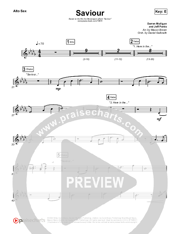 Saviour Sax Pack (We Are Messengers)