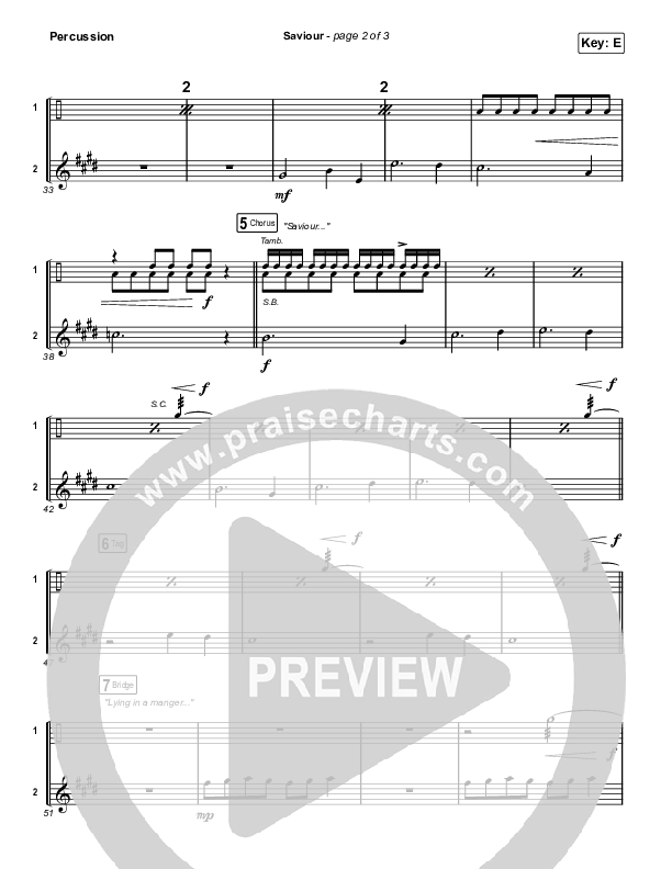 Saviour Percussion (We Are Messengers)