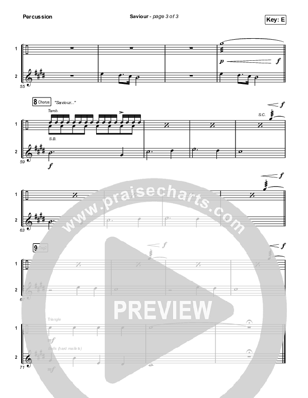 Saviour Percussion (We Are Messengers)