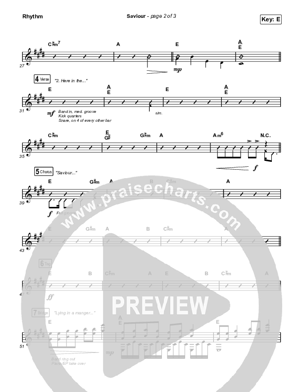 Saviour Rhythm Pack (We Are Messengers)