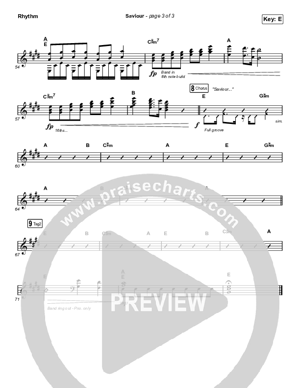 Saviour Rhythm Pack (We Are Messengers)