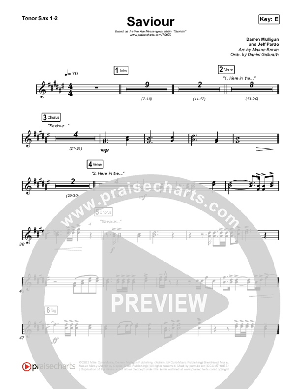 Saviour Sax Pack (We Are Messengers)