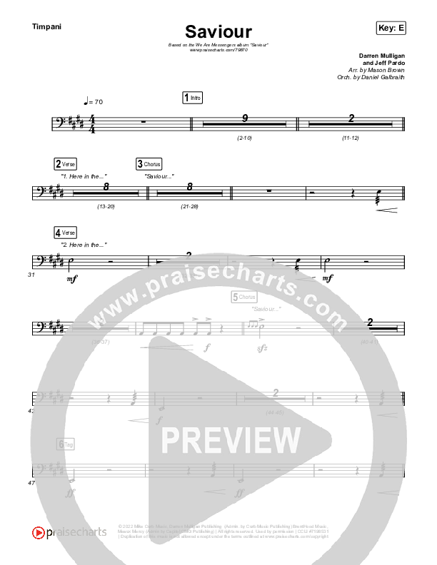 Saviour Timpani (We Are Messengers)