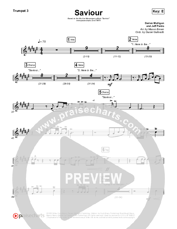 Saviour Trumpet 3 (We Are Messengers)