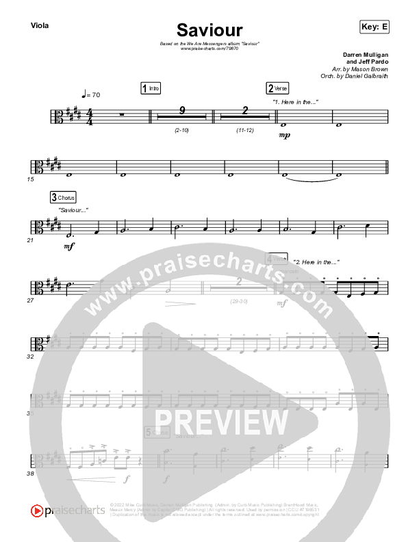 Saviour Viola (We Are Messengers)