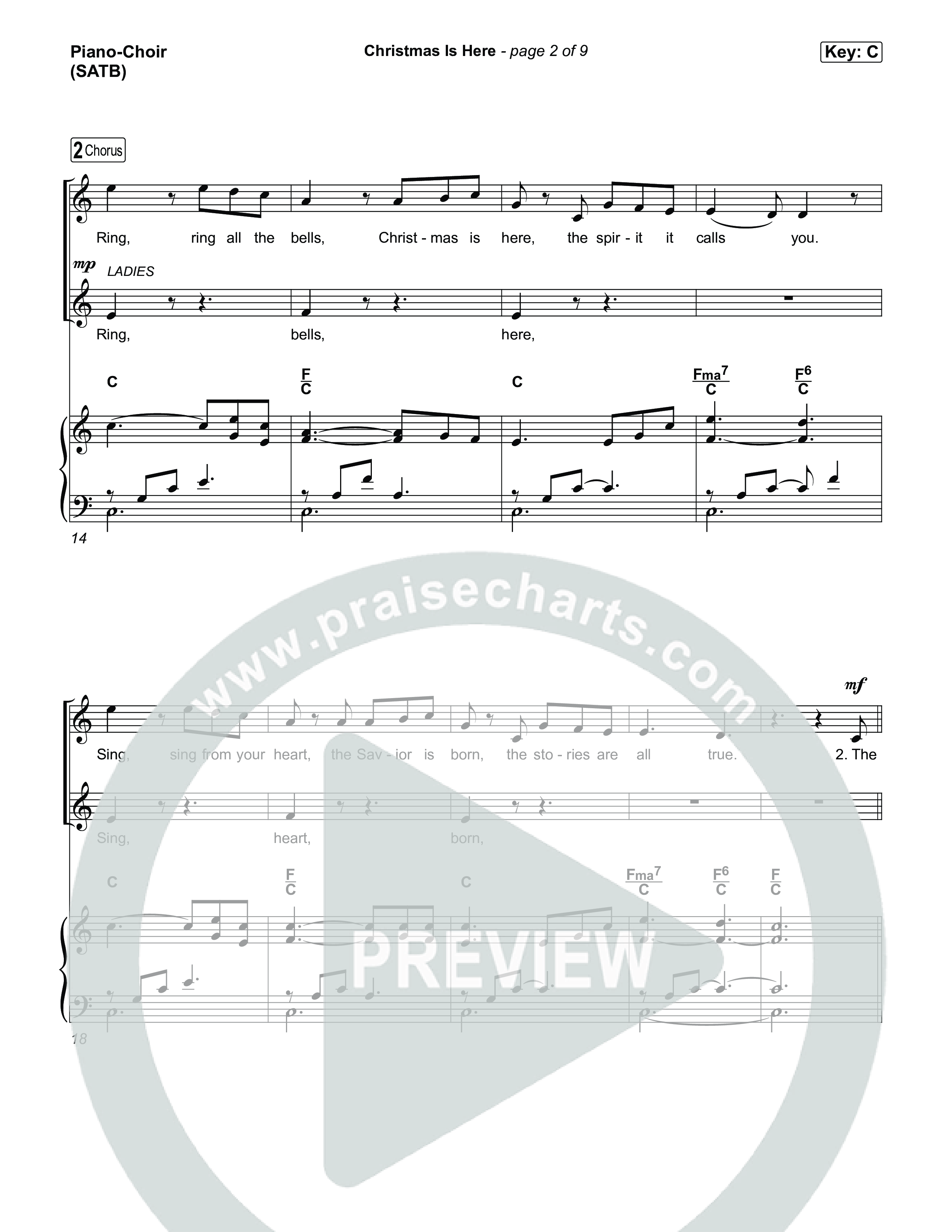 Christmas Is Here Piano/Vocal Pack (Michael W. Smith)