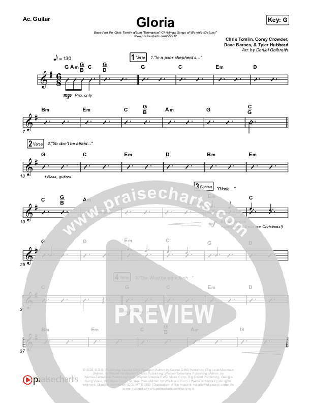 Gloria Rhythm Pack (Chris Tomlin)