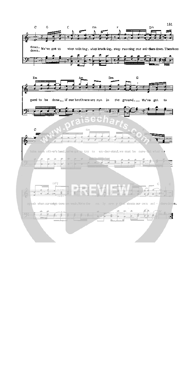 The Only Army Lead Sheet ()