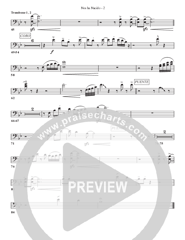 Nos ha Nacido Trombone 1/2 (Bell Shoals Music)