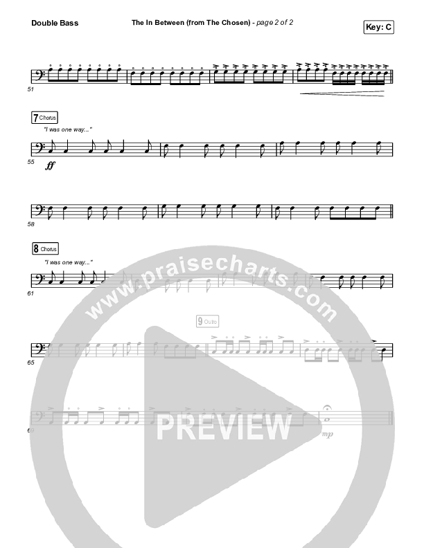 The In Between (From The Chosen) String Bass (Matt Maher)