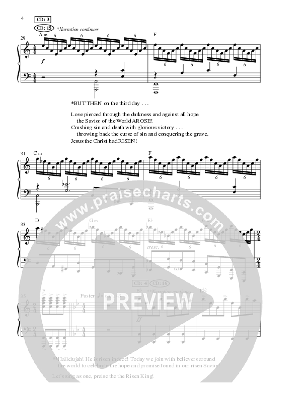 Christ The Lord Is Risen Today (Choral Anthem SATB) Anthem (SATB/Piano) (Word Music Choral / Arr. Daniel Semsen)