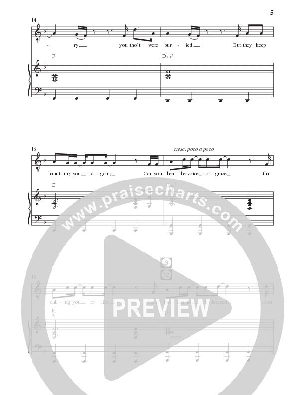 Come Out Of The Graveyard (Choral Anthem SATB) Anthem (SATB/Piano) (Lillenas Choral / Arr. Cliff Duren)