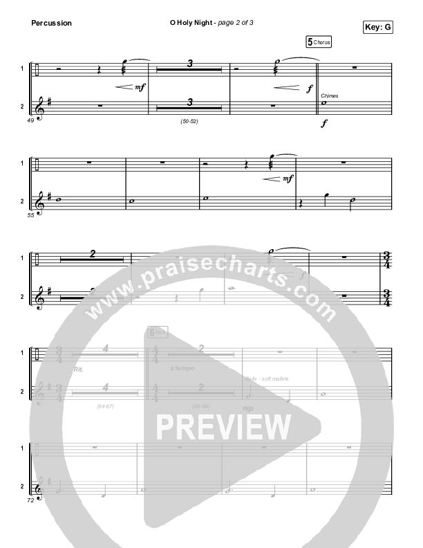 O Holy Night Percussion (Maverick City Music / Lizzie Morgan)