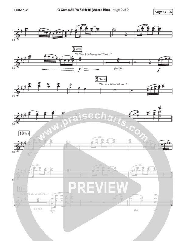 O Come All Ye Faithful (Adore Him) (A Christmas Worship Moment) Wind Pack (PraiseCharts / Connor Bogardus)