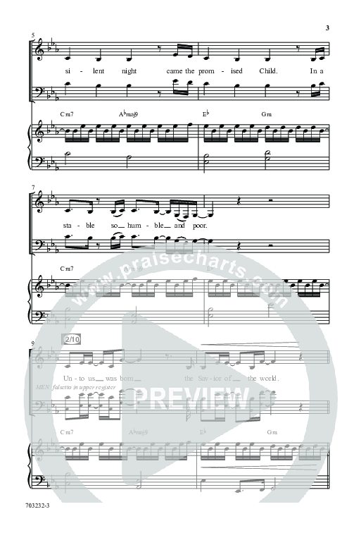 Love Came Down (Choral Anthem SATB) Anthem (SATB/Piano) (Word Music Choral / Arr. Luke Gambill / Orch. Cliff Duren)